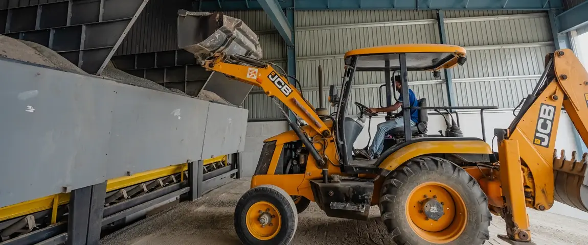 Backhoe Loader Operation